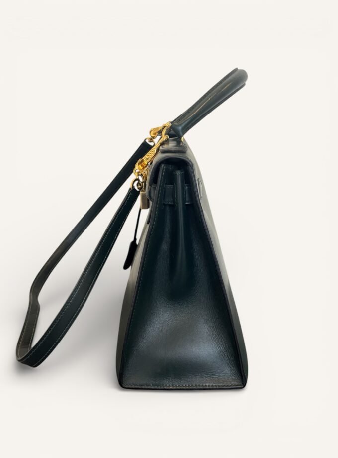 Sac Hermès Kelly 28 Vert Foncé
