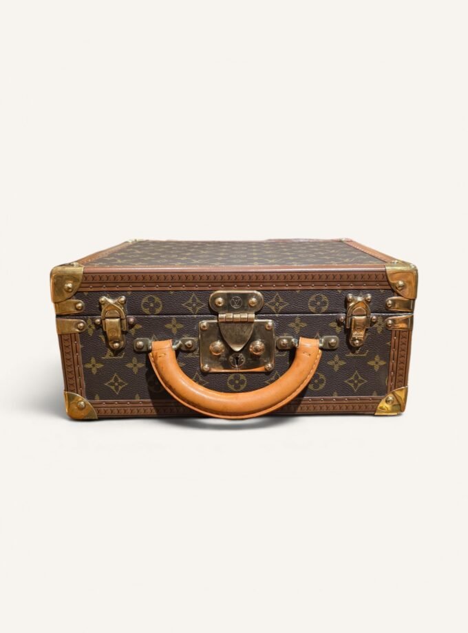 valise Louis Vuitton Tabor monogram alcantara