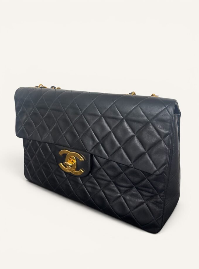 Sac Chanel Jumbo Vintage Noir