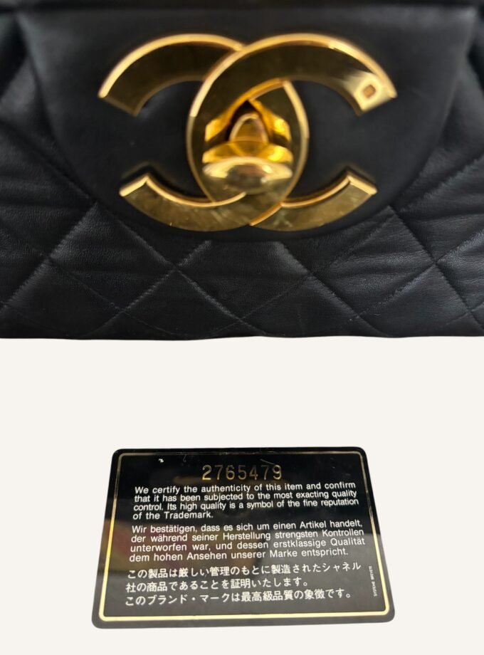 Sac Chanel Jumbo Vintage Noir