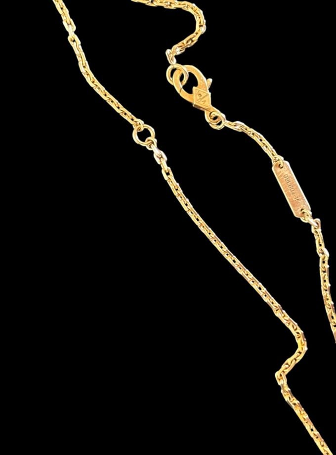 Collier Van Cleef & Arpels Magic Onyx & Or Jaune
