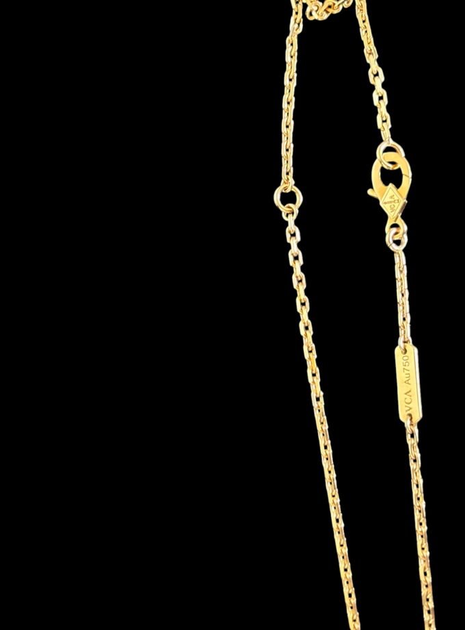 Collier Van Cleef & Arpels Magic Onyx & Or Jaune