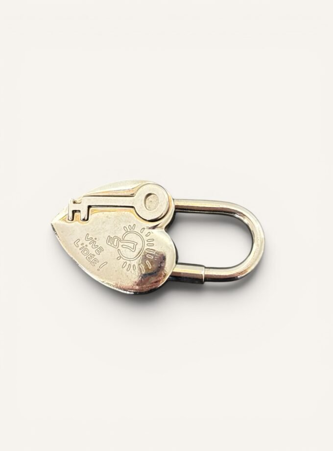 Bijou de sac Hermès Cœur Argenté