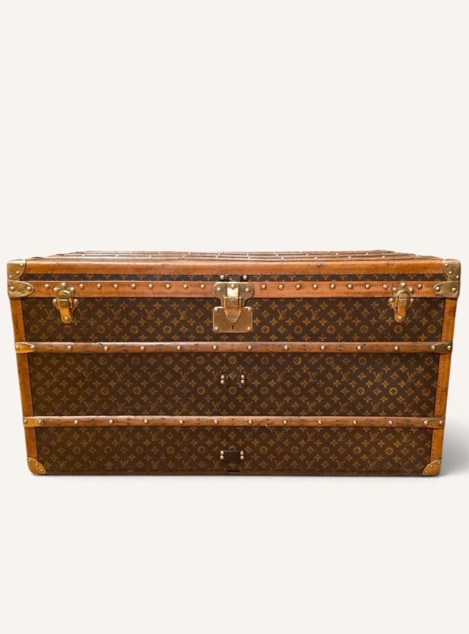 malle Louis Vuitton courrier ancienne 1920