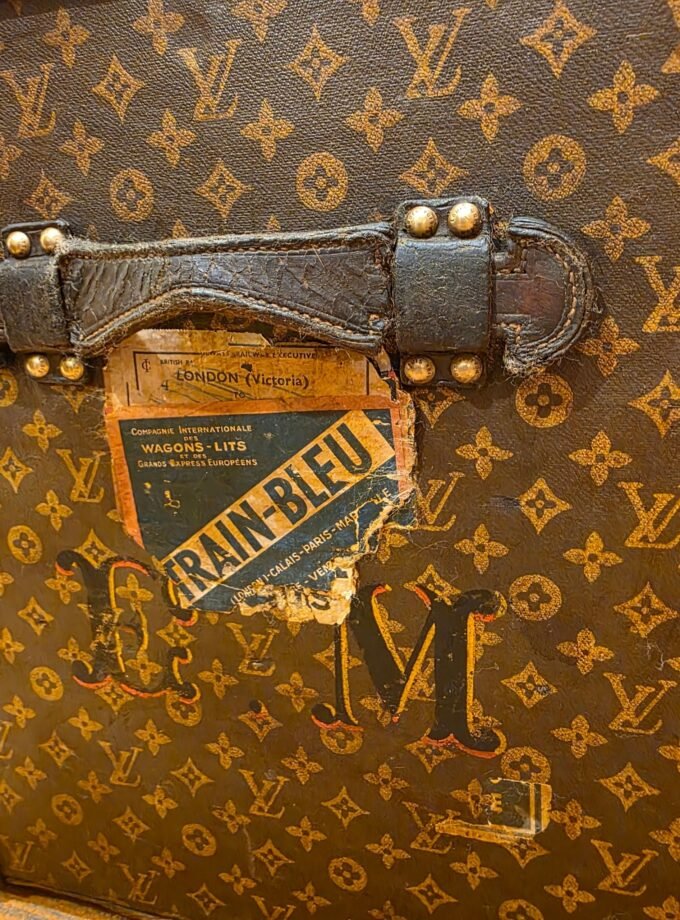 Malle Louis Vuitton Au Pochoir 1920