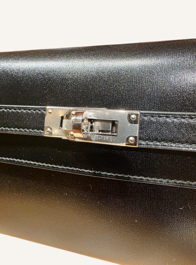 Sac Hermès Kelly To Go Box Noir