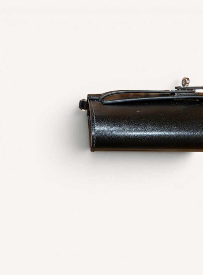 Sac Hermès Kelly To Go Box Noir