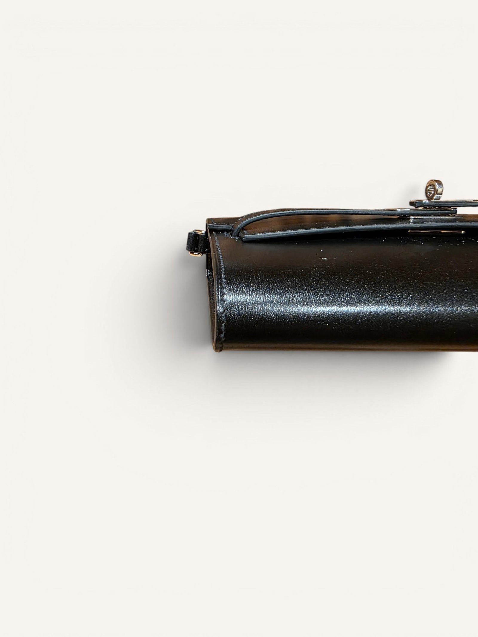 sac Hermès Kelly To Go box noir palladium 2025