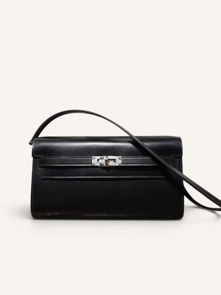 Sac Hermès Kelly To Go Box noir palladium 2025