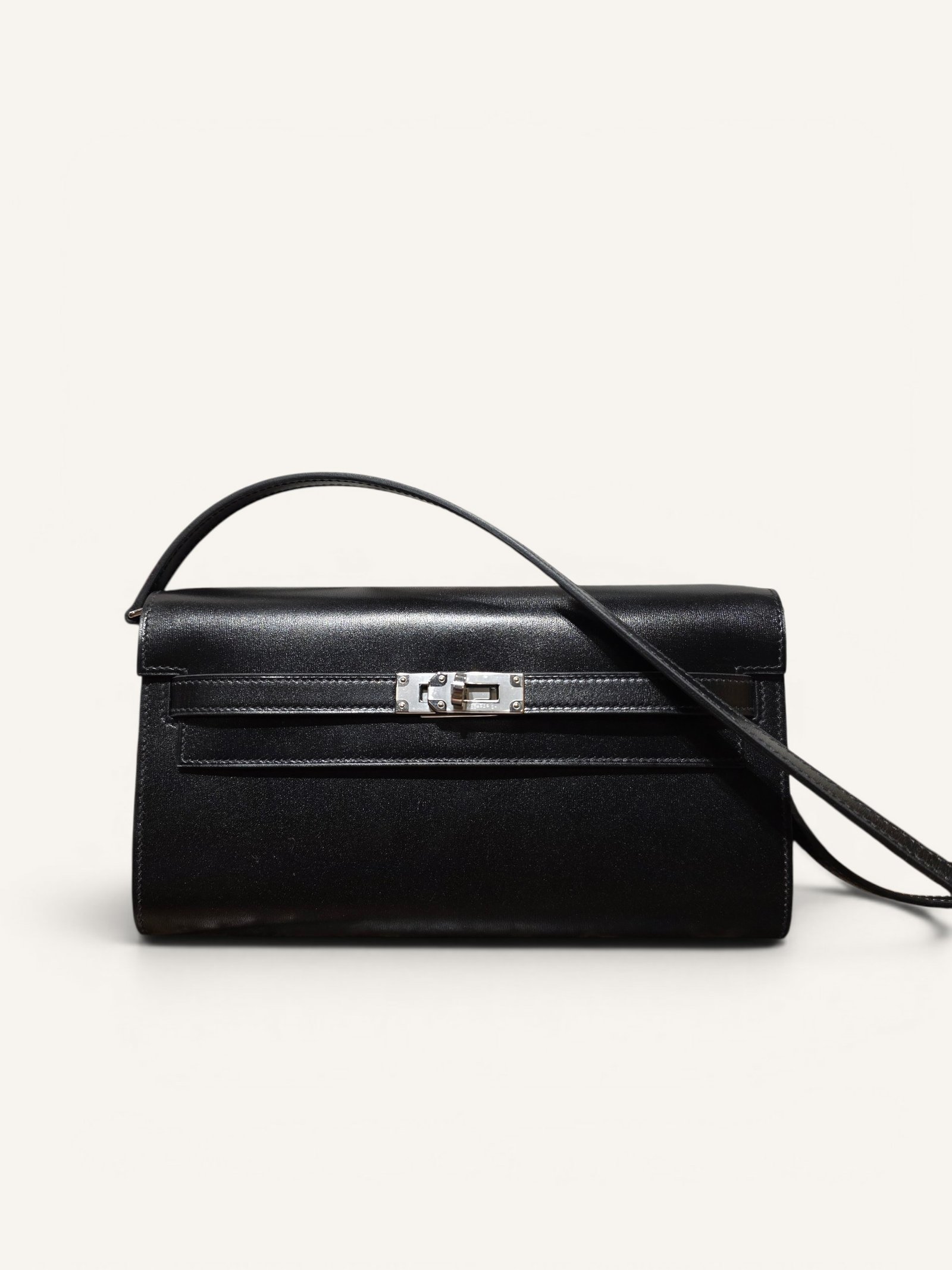 sac Hermès Kelly To Go box noir palladium 2025