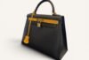 sac Hermès Kelly 28 bicolore Epsom bleu nuit light gold erreurs achat sac d’occasion