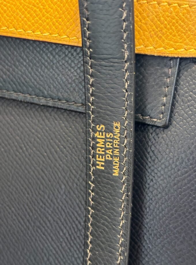 Sac Hermès Kelly 28 Bicolore Epsom