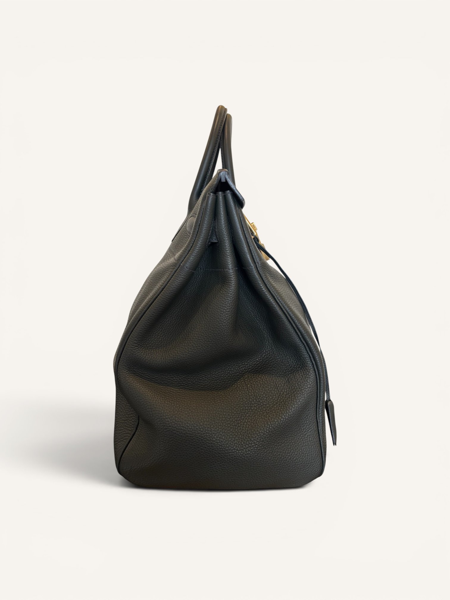 sac Hermès HAC 40 togo vert foncé gold 2016