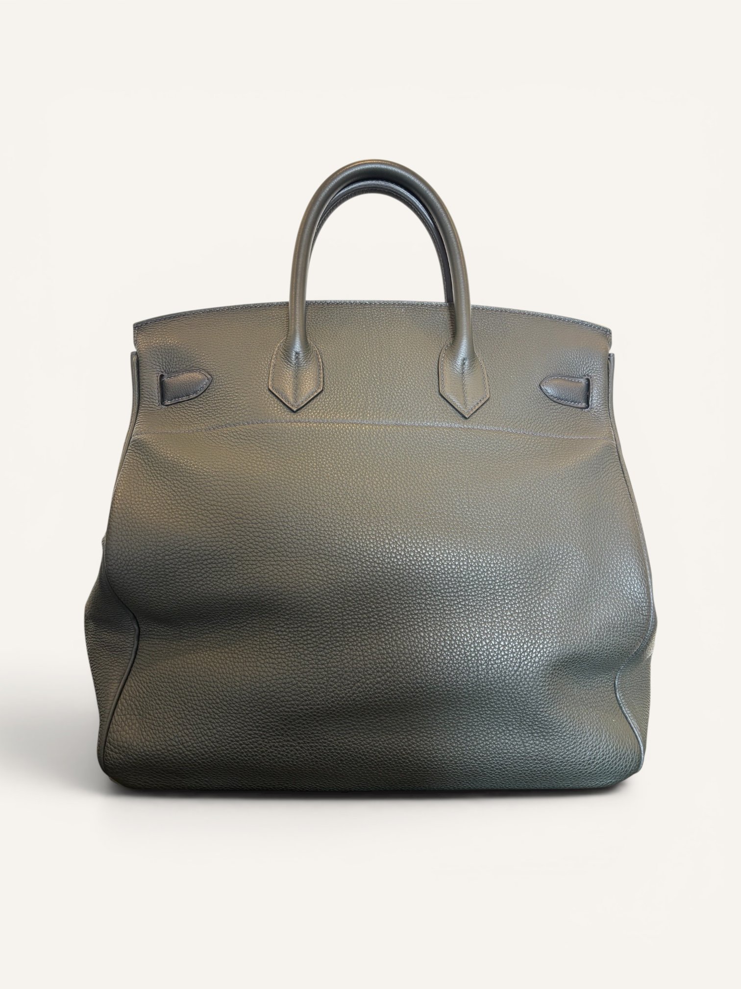 sac Hermès HAC 40 togo vert foncé gold 2016