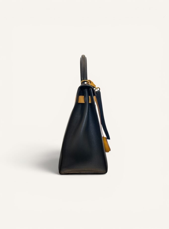 Sac Hermès Kelly 28 Bicolore Epsom
