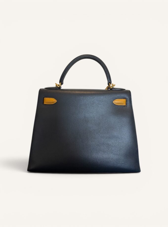 Sac Hermès Kelly 28 Bicolore Epsom