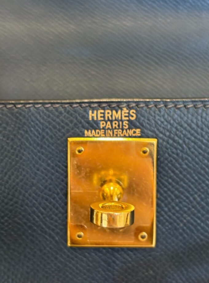 Sac Hermès Kelly 28 Bicolore Epsom