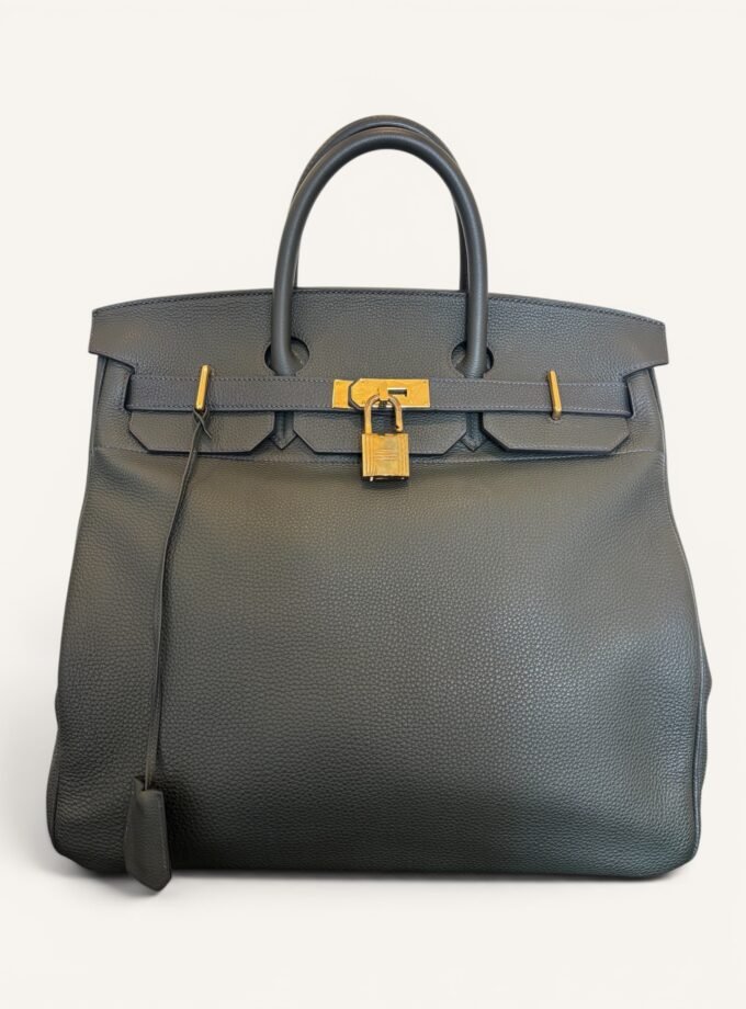 Sac Hermès HAC 40 Togo Vert Foncé 2016
