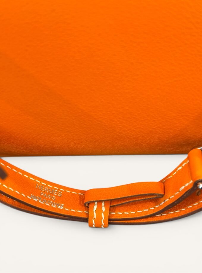 Sac Hermès Kelly Flat 35 Orange H