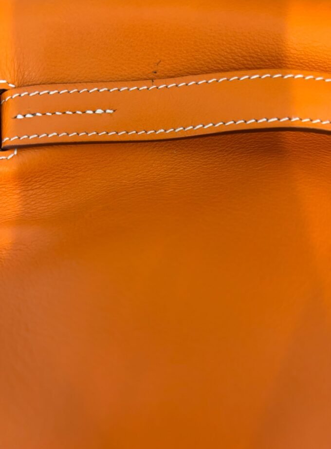 Sac Hermès Kelly Flat 35 Orange H