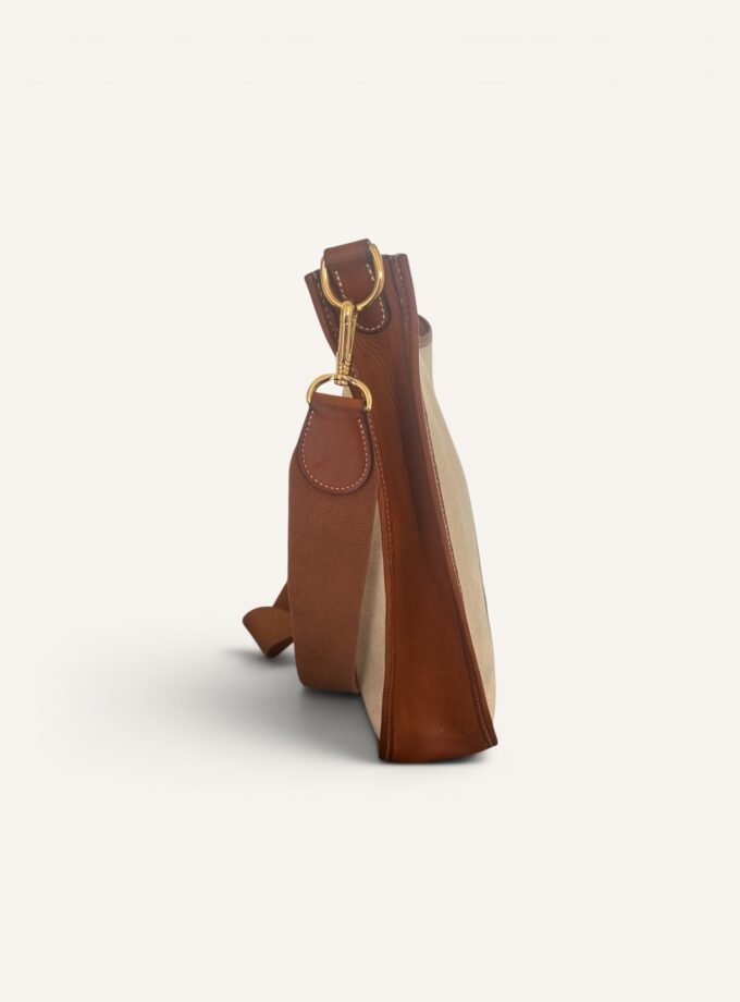 Sac Hermès Evelyne Pm Toile & Cuir Barenia