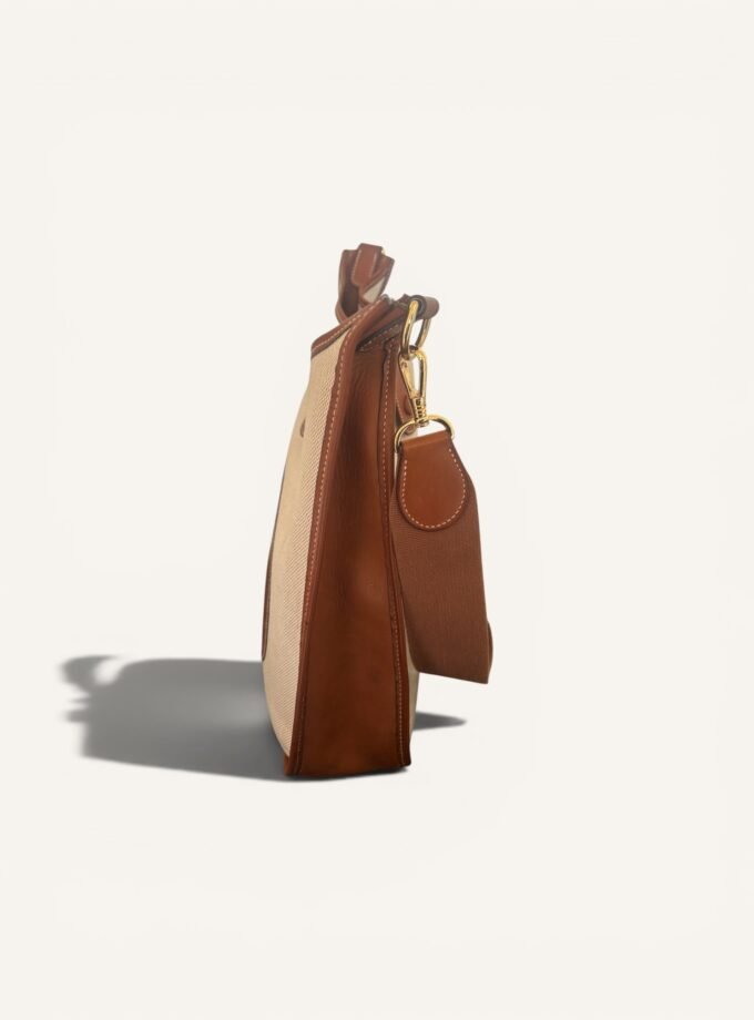 Sac Hermès Evelyne Pm Toile & Cuir Barenia