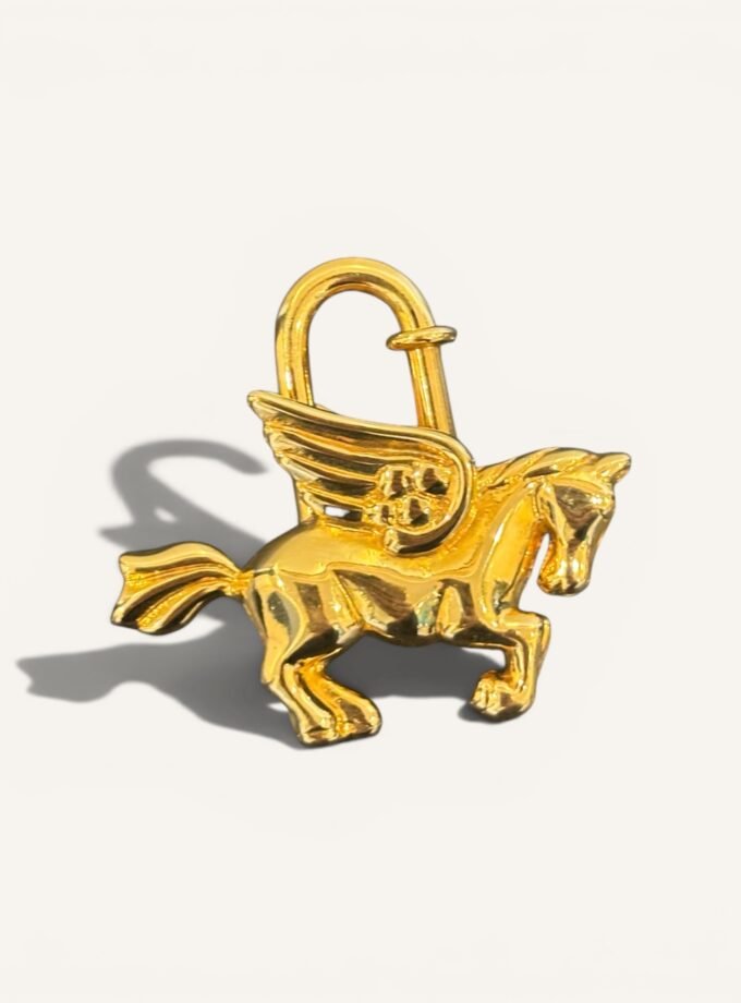 cadenas Hermès Pegasus 1993 doré