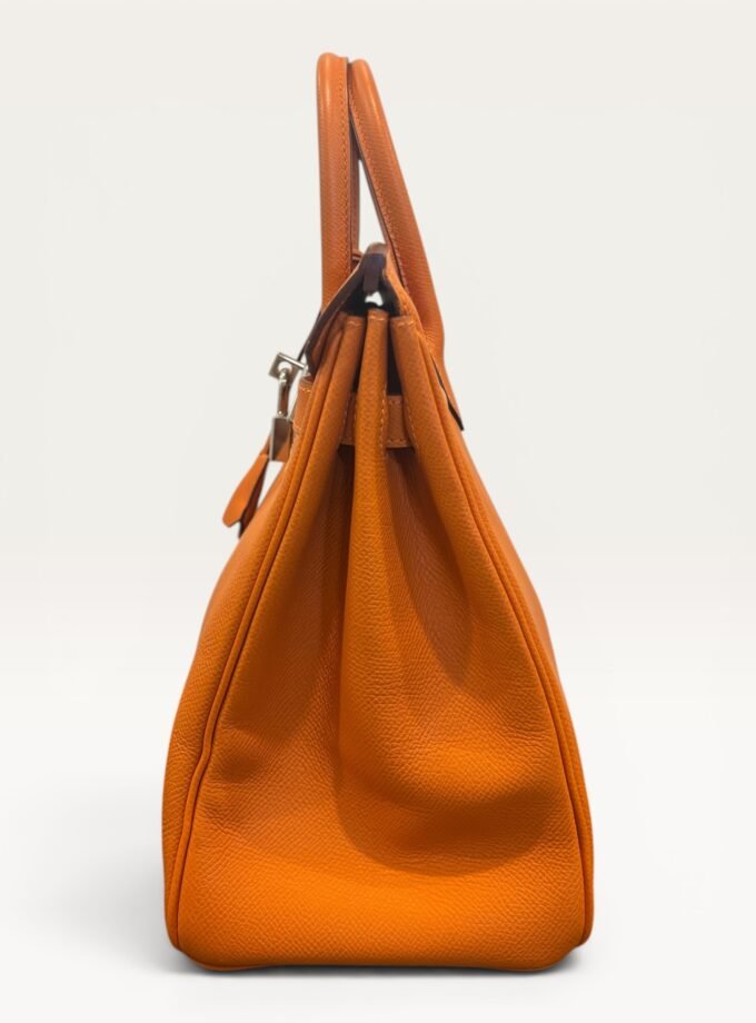 Sac Hermès HAC 28 Orange Epsom