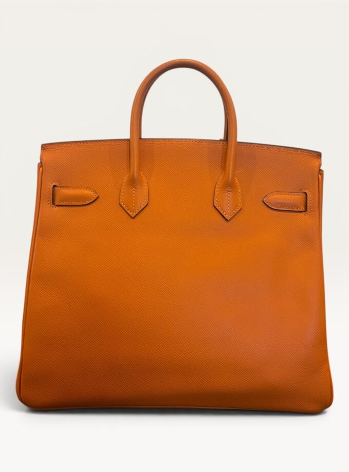Sac Hermès HAC 28 Orange Epsom