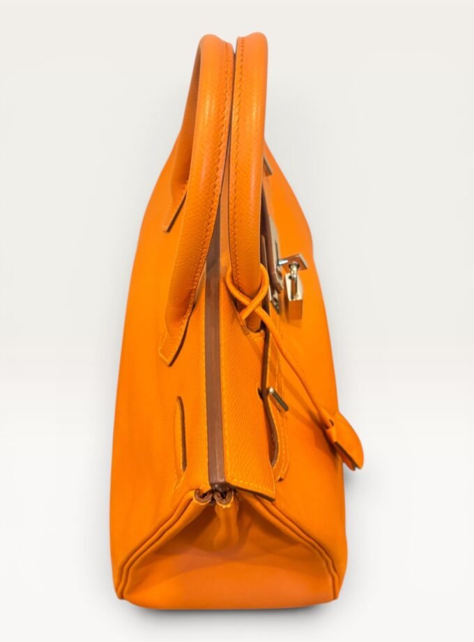 Sac Hermès HAC 28 Orange Epsom