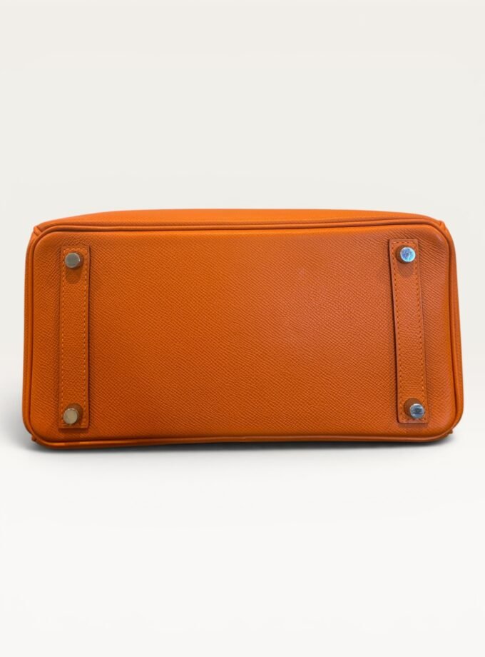 Sac Hermès HAC 28 Orange Epsom