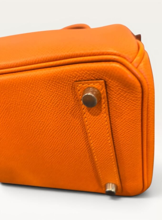 Sac Hermès HAC 28 Orange Epsom