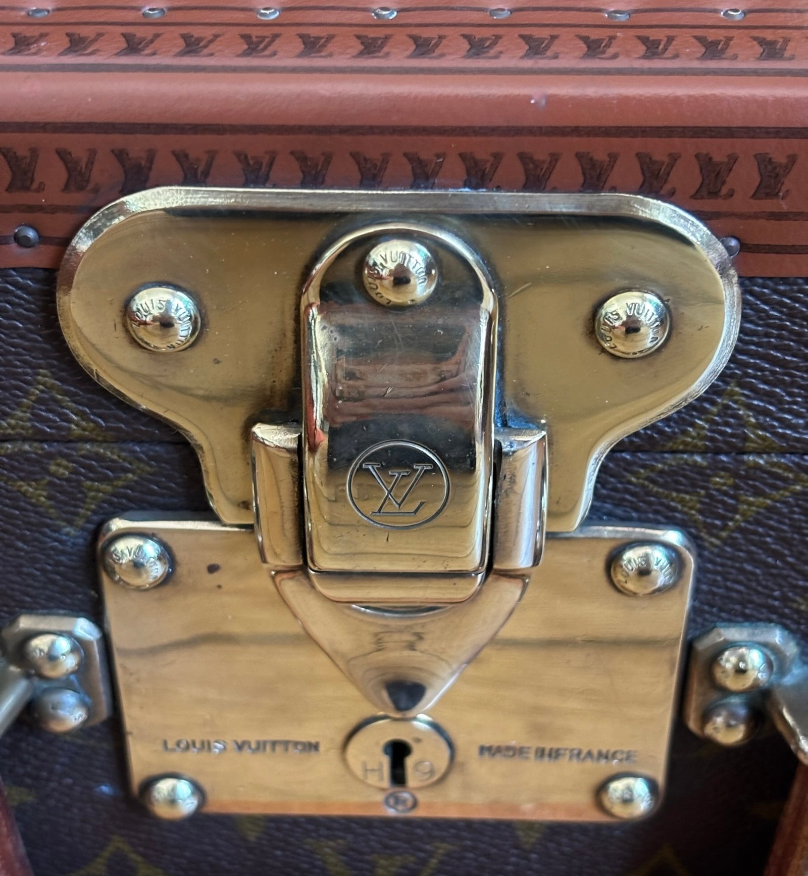 valise Louis Vuitton Alzer vintage monogram