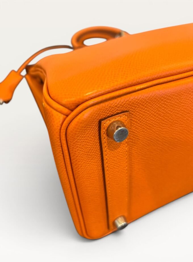 Sac Hermès HAC 28 Orange Epsom