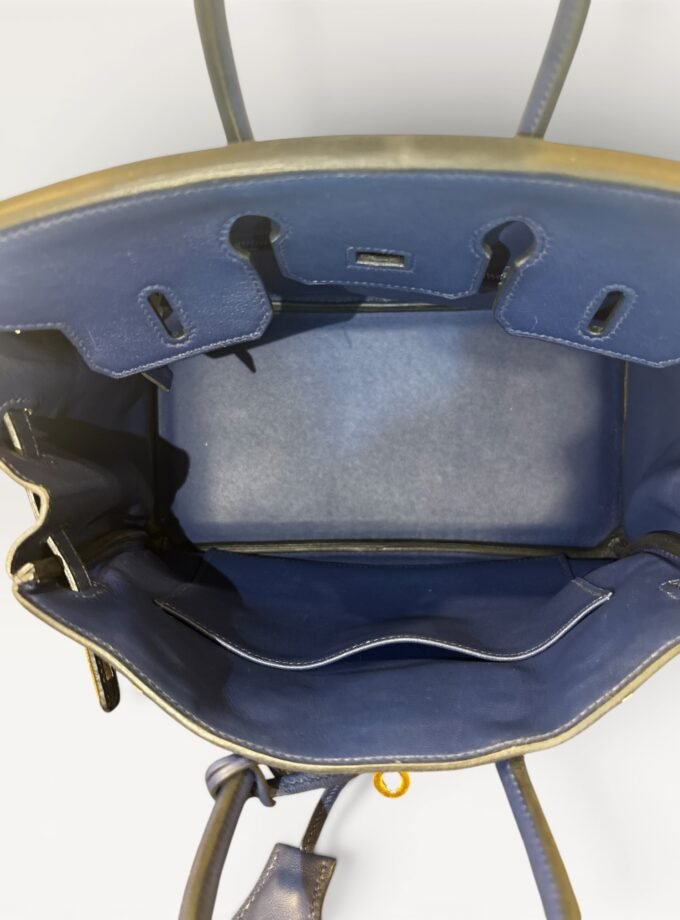 Sac Hermès Birkin 25 Bleu Saphir