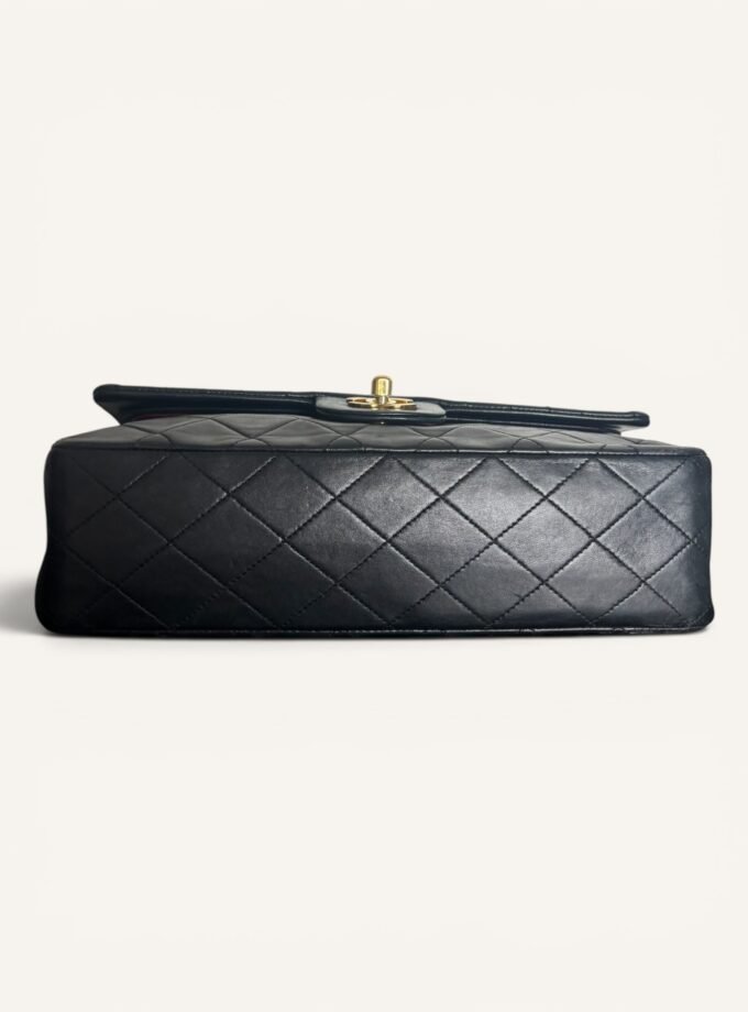 Sac Chanel Vintage Classique Medium Full Flap Noir
