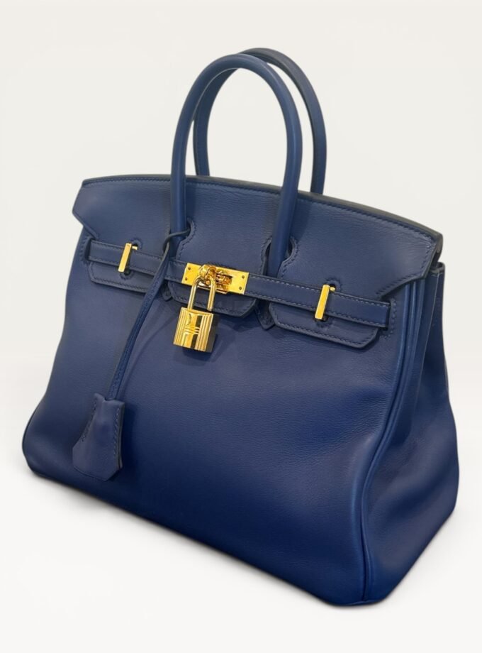 Sac Hermès Birkin 25 Bleu Saphir