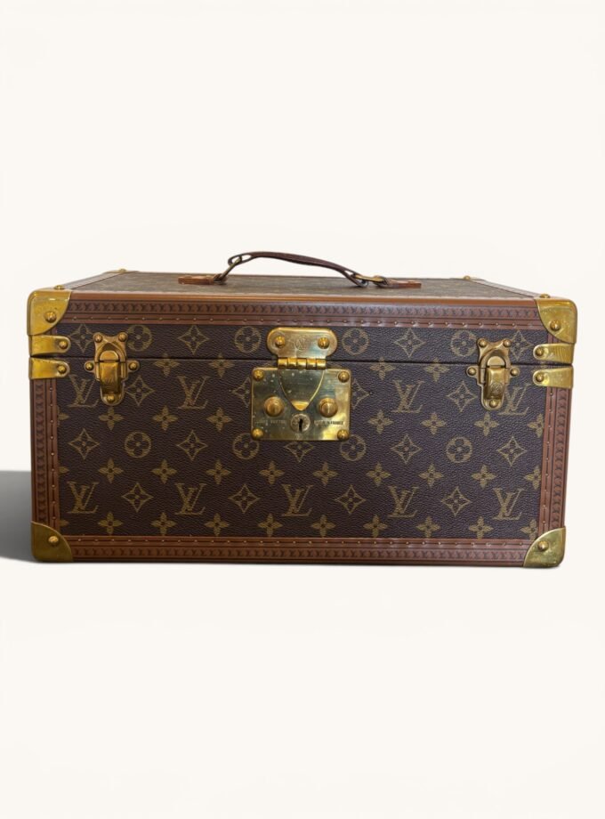 vanity boîte à bouteilles Louis Vuitton monogram vintage