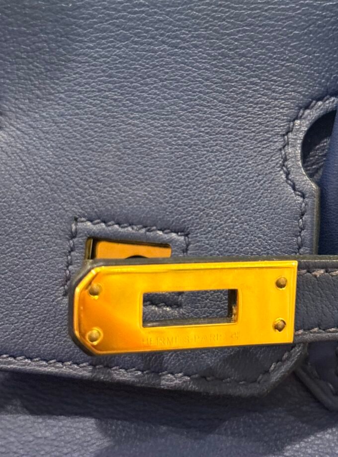 Sac Hermès Birkin 25 Bleu Saphir