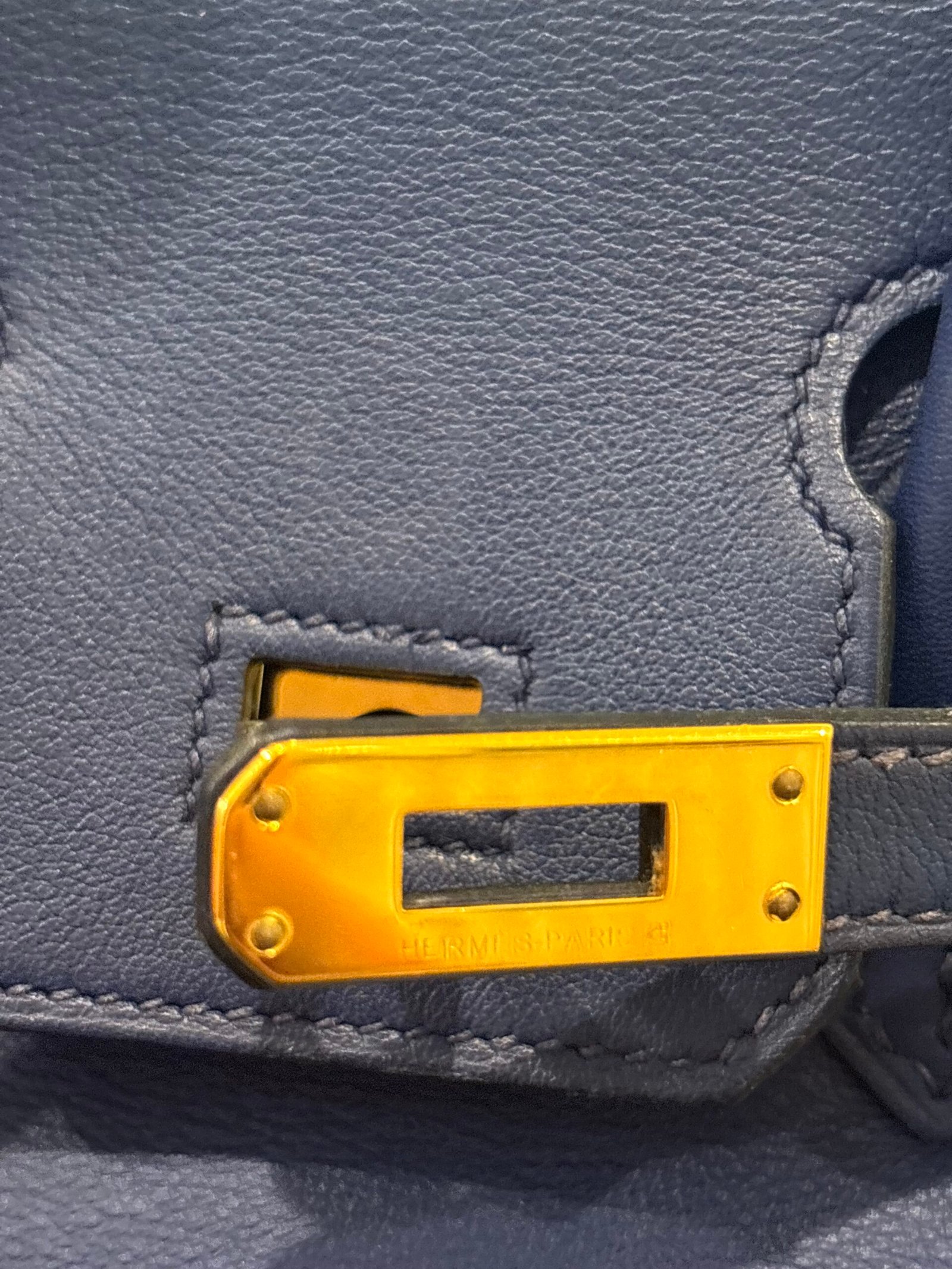 Birkin 25 bleu saphir