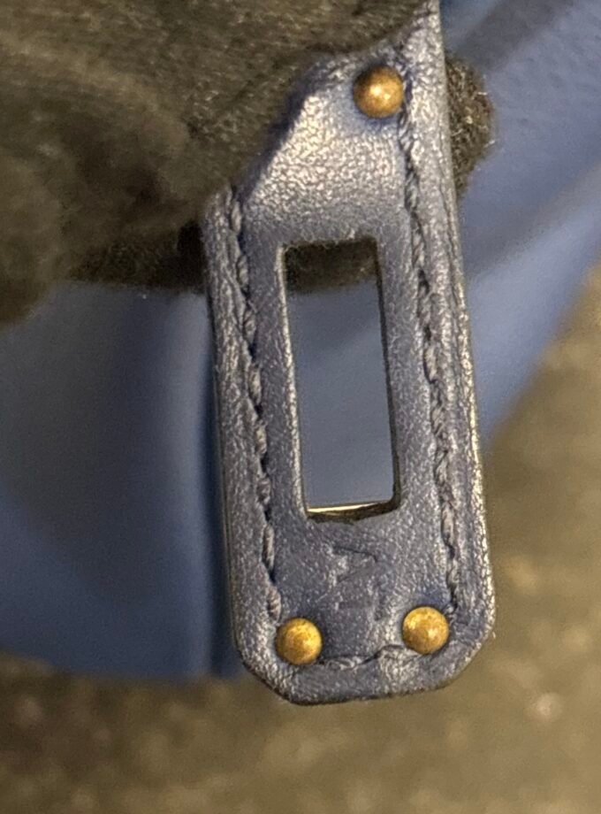 Sac Hermès Birkin 25 Bleu Saphir