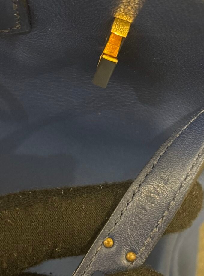 Sac Hermès Birkin 25 Bleu Saphir