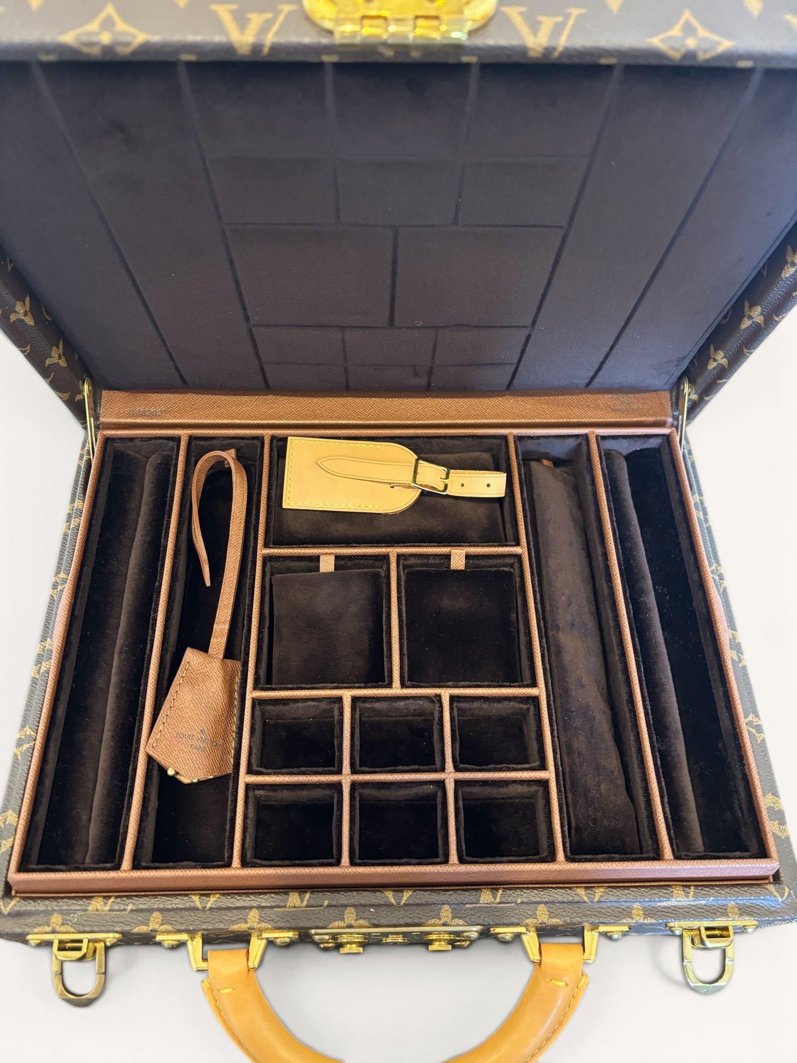 boîte à bijoux Louis Vuitton vintage années 90