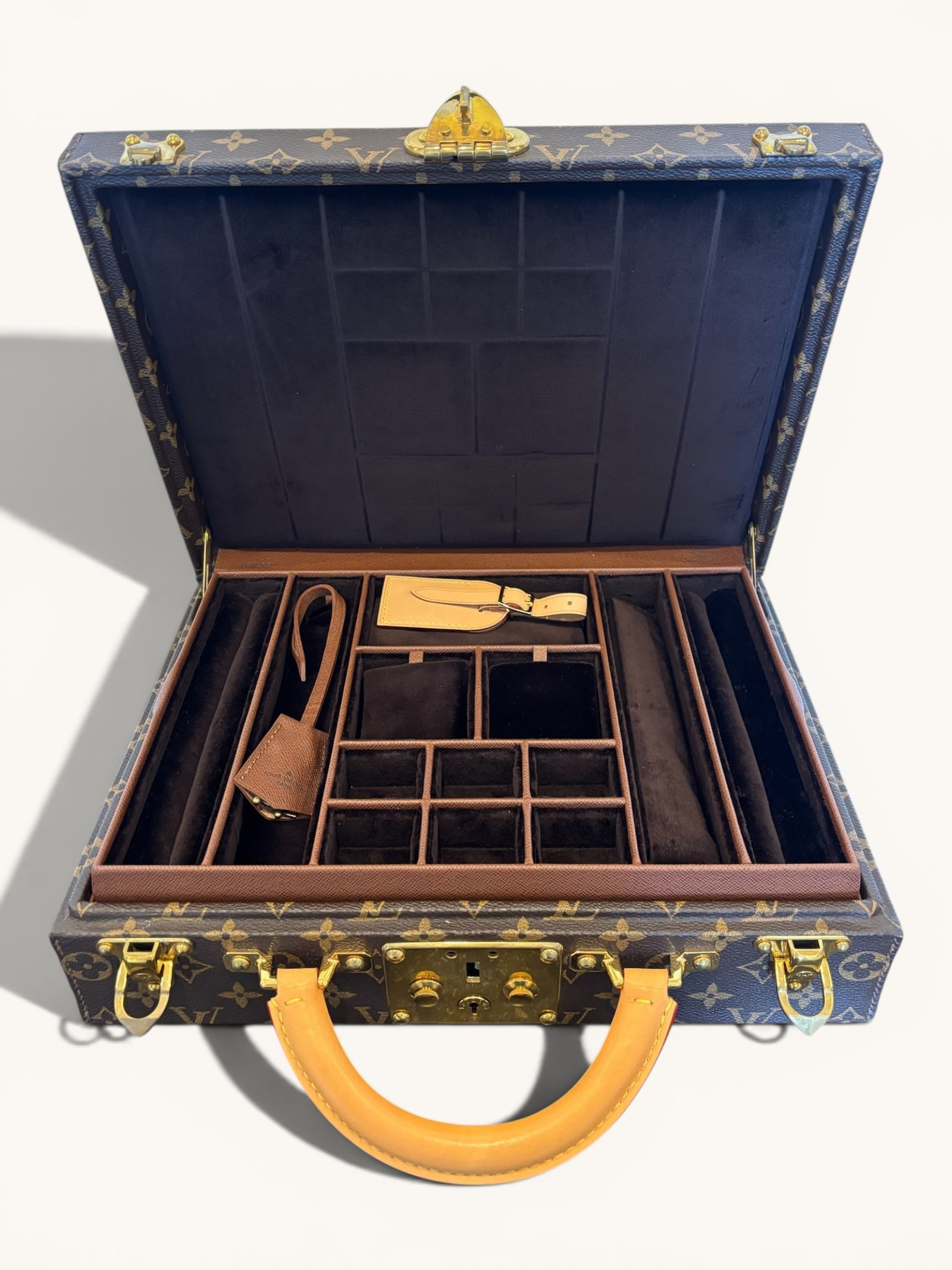 boîte à bijoux Louis Vuitton vintage années 90