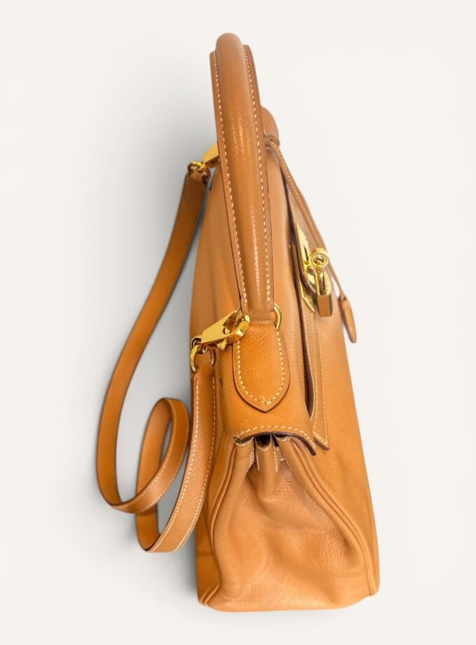 Sac Hermès Kelly 28 Courchevel Gold