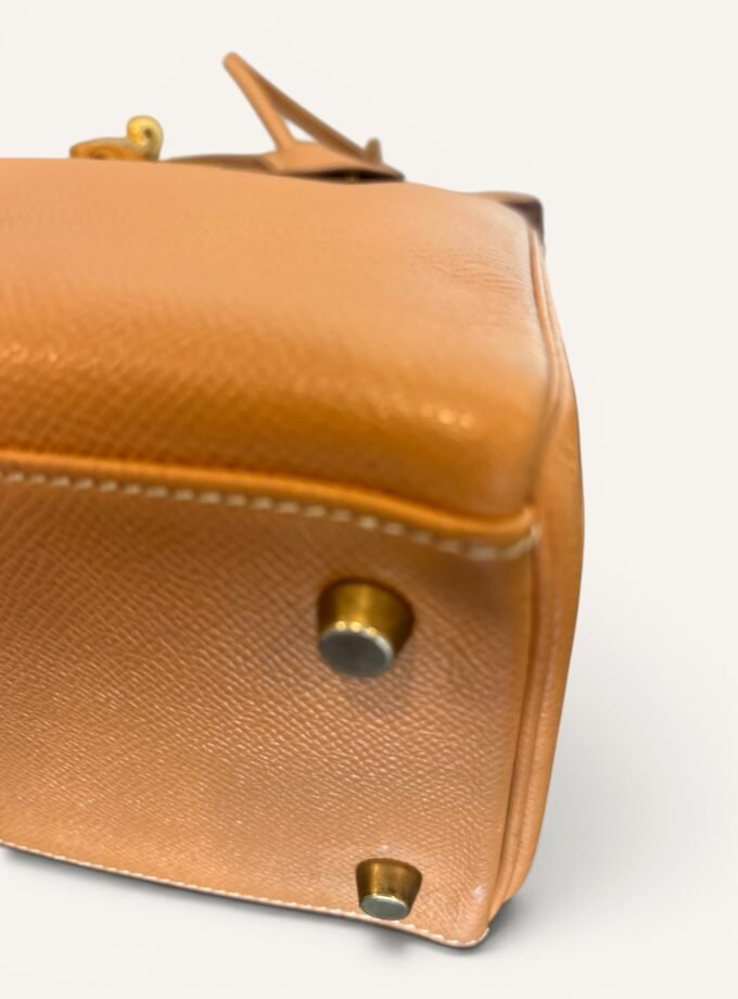 Sac Hermès Kelly 28 Courchevel Gold