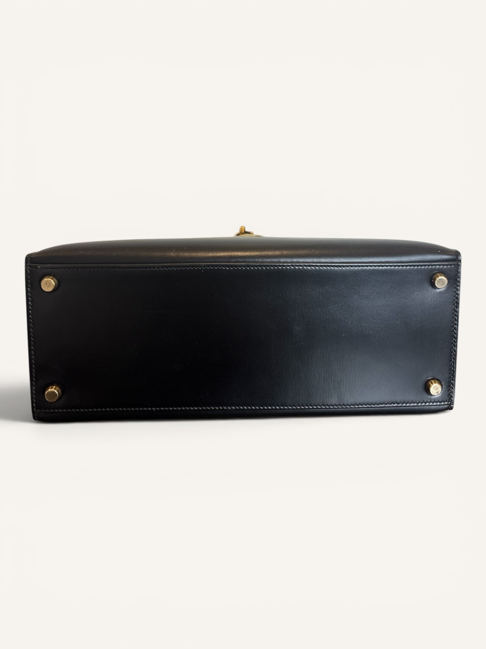 Kelly 28 Box Noir Vintage