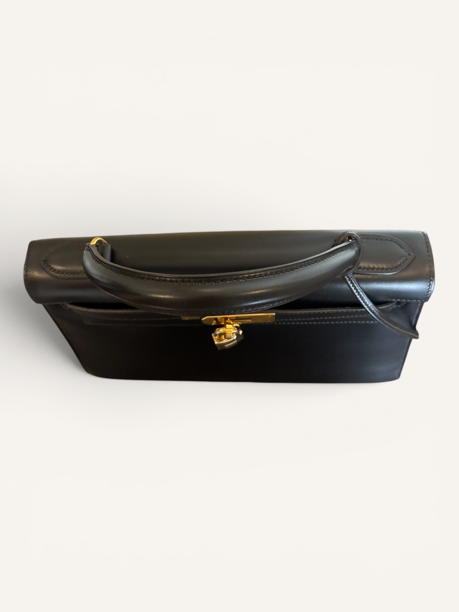 Kelly 28 Box Noir Vintage
