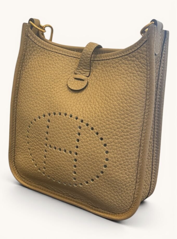 Sac Hermès Mini Evelyne Sable