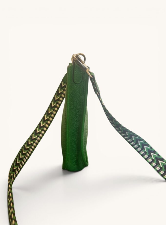 Sac Hermès Mini Evelyne Vert